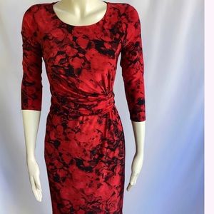 Précis Petite black and red dress